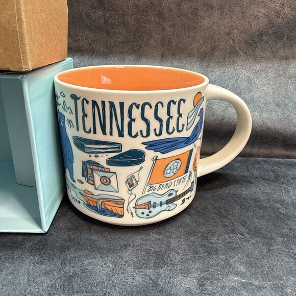 STARBUCKS COFFEE BEEN THERE SERIES MUG TENNESSEE NEW - Picture 2 of 4